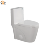 1 Glossy White One-Piece Ceramic Toilet 1.1/1.6 GPF Dual Flush with Soft Close Seat Close Seat 4 colors to choose from