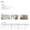 10 Frameless Double Sliding Shower Door S15