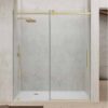 1111 Frameless Double Sliding Shower Door S16