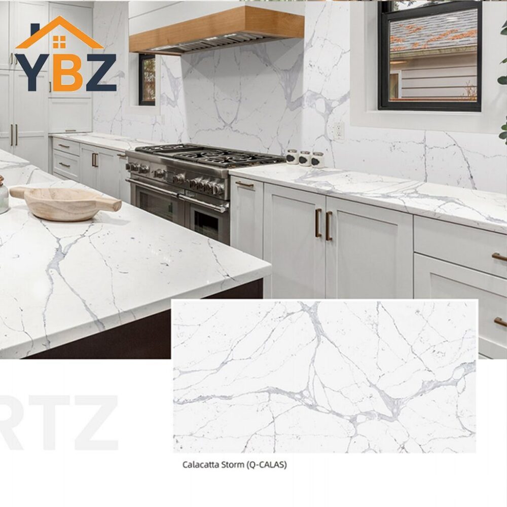 141 kitchen countertop,Calacatta Storm;Available in 4 sizes