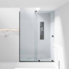 1414 Frameless Double Sliding Shower Door S19