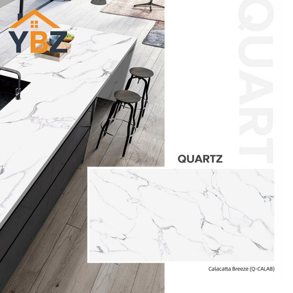kitchen countertop，Calacatta Breeze；Available in 4 sizes