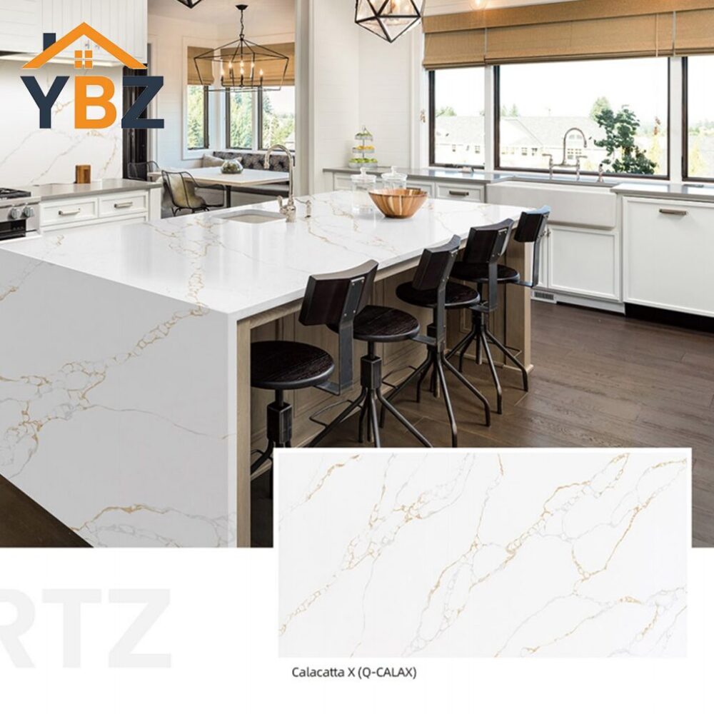kitchen countertop，Calacatta x；Available in 4 sizes