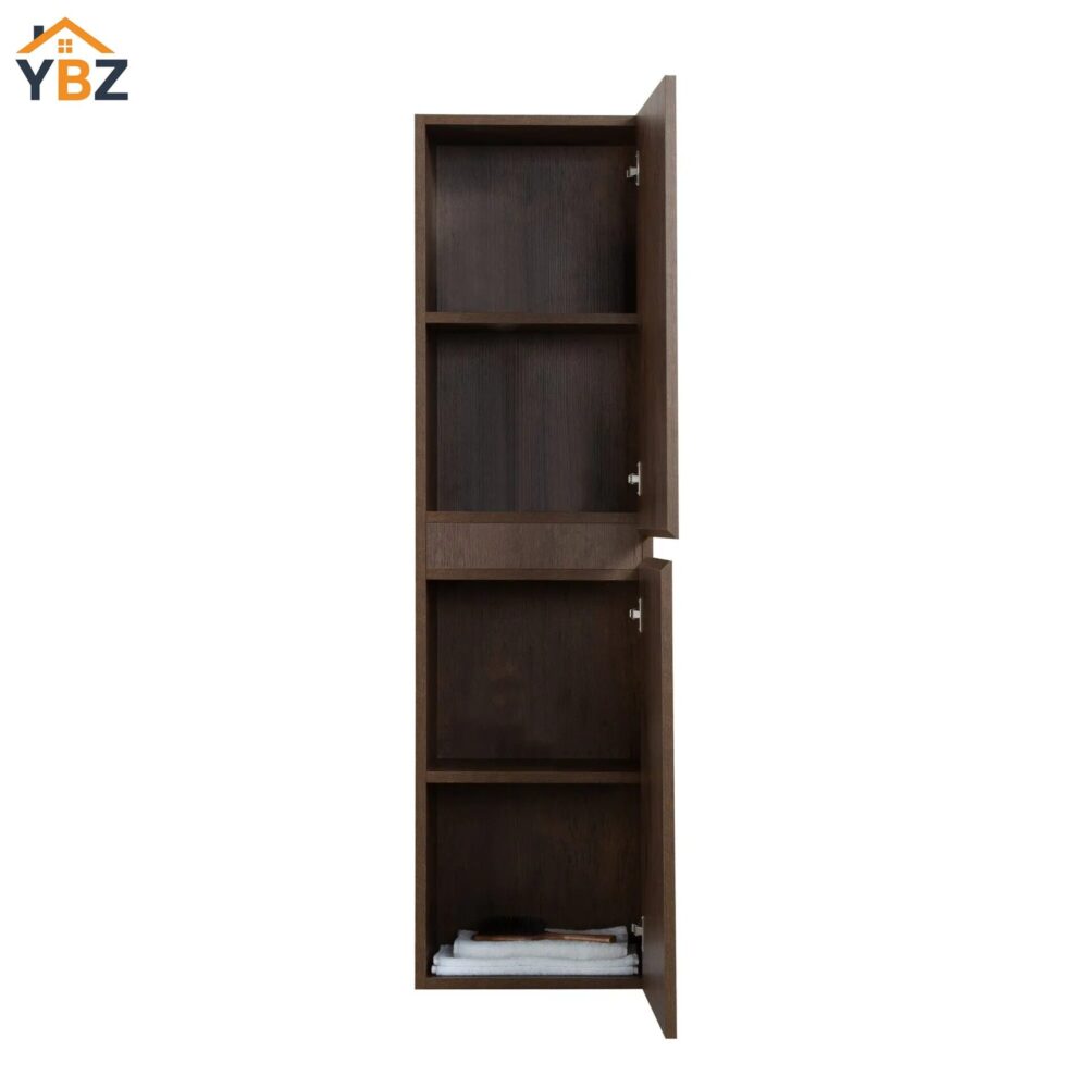 Angela 60” Andean Oak Floating / Rose Wood FloatingSide Unit Cabinet