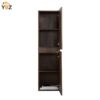 Angela 60” Andean Oak Floating / Rose Wood FloatingSide Unit Cabinet