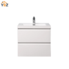 240 Angela 24'' 30''36''48''60''Glossy White Floating Vanity with White Countertop