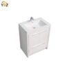 243 Allier 24''30''36''48'' White Freestanding Vanity with Single White Glossy Sink