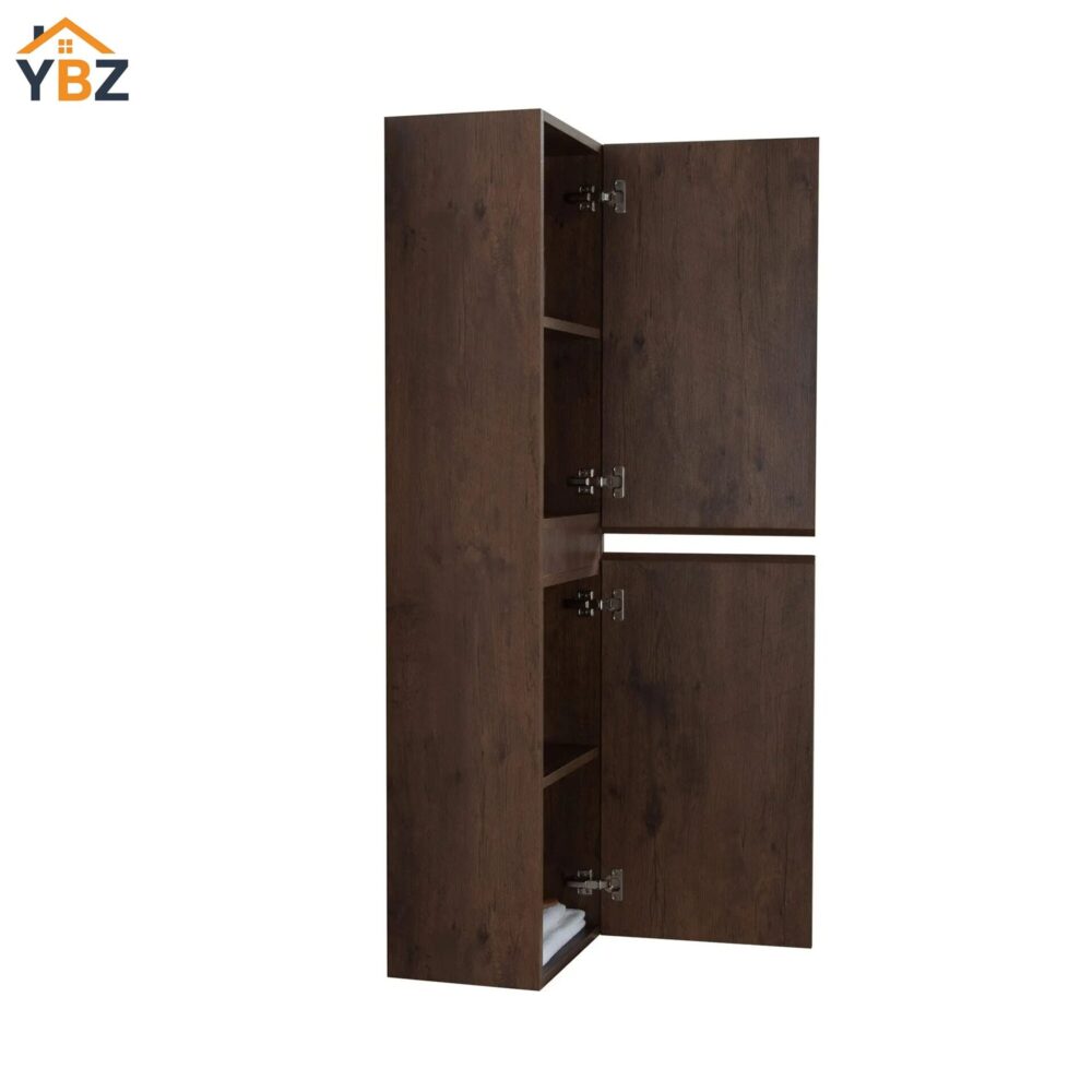 Angela 60” Andean Oak Floating / Rose Wood FloatingSide Unit Cabinet