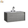 Freda 40'' Floating Vanity Single Sink with Ceramic Countertop