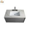 Freda 40'' Floating Vanity Single Sink with Ceramic Countertop