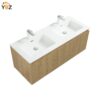 Liner 24''36''48''Floating Single Vanity with White Resin Top