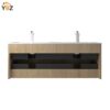 Liner 24''36''48''Floating Single Vanity with White Resin Top