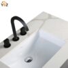 Freda 40'' Floating Vanity Single Sink with Ceramic Countertop