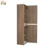 Angela 60” Andean Oak Floating / Rose Wood FloatingSide Unit Cabinet
