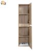 Angela 60” Andean Oak Floating / Rose Wood FloatingSide Unit Cabinet