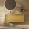 8 Bosco 48'' Floating Vanity Single Sink with White Porcelain Countertop