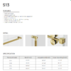 8 Frameless Double Sliding Shower Door S13