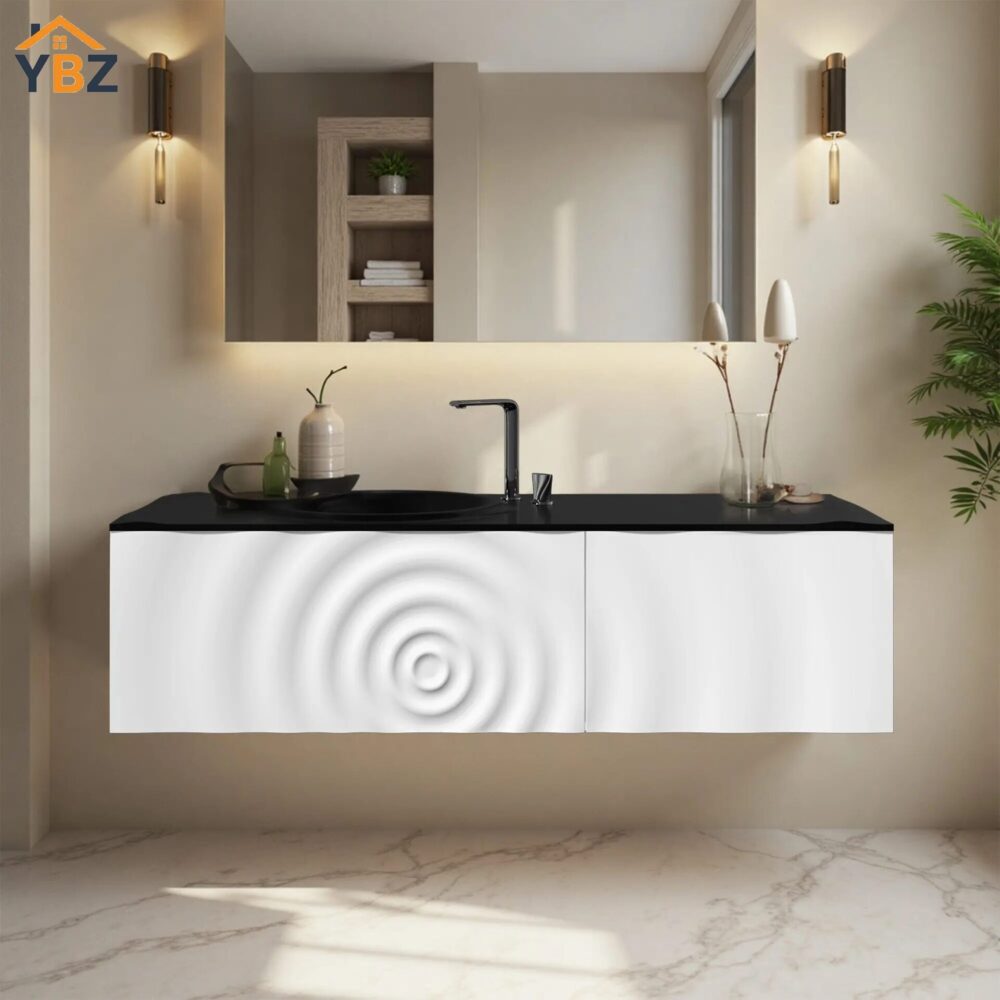 Wave 53" Floating Vanity Single Sink with Design Award