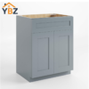 1 Gray Shaker Single Vanity Sink Base Cabinet