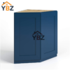 Navy Blue Shaker Base End Cabinet