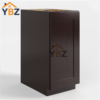 1 Shaker Espresso Base Cabinet Single Door Full Height