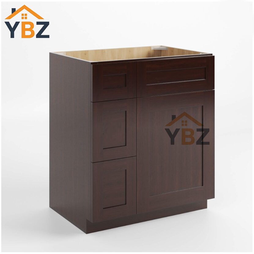 Shaker Espresso 30″ W Vanity Combo with Drawers