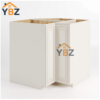 1 Charleston White Raised Panel Easy Reach Base Cabinet