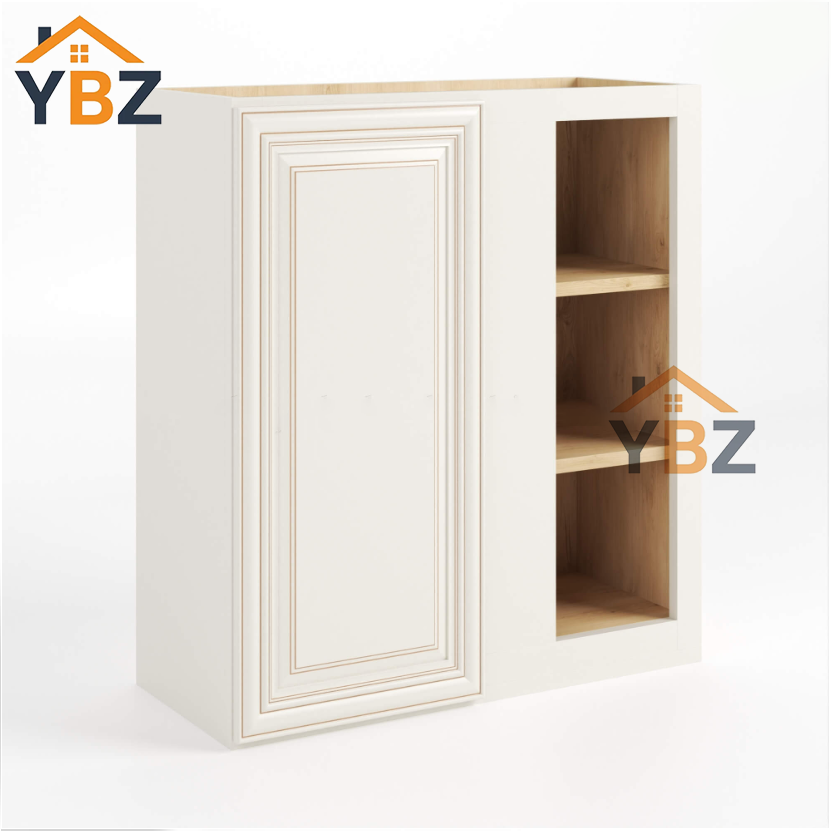 Charleston White Raised Panel 30″36″42″  H Wall Blind Cabinet