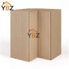1 Slim Oak Shaker Easy Reach Wall Cabinet