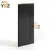 Black Shaker 12″ Angle Wall Cabinet