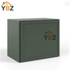 1 Slim Shaker Green Single Door Wall Cabinet – 15″H – 12″D