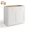 1 White Shaker Vanity Combo Cabinet
