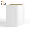 1 White Shaker Base End Cabinet