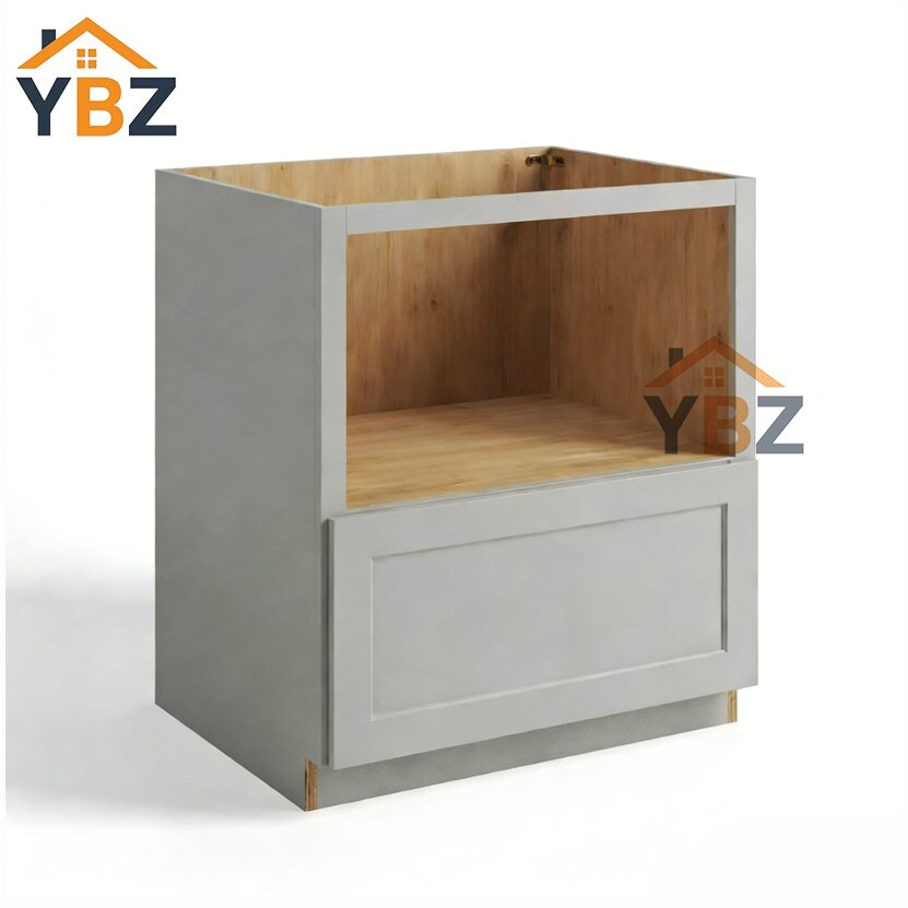 Dorian Gray Shaker Base Microwave Cabinet