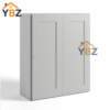 Dorian Gray Shaker Double Door Wall Cabinets 30″H,36″H,42″H,12″D