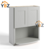 1 Dorian Gray Shaker Wall Microwave Cabinet