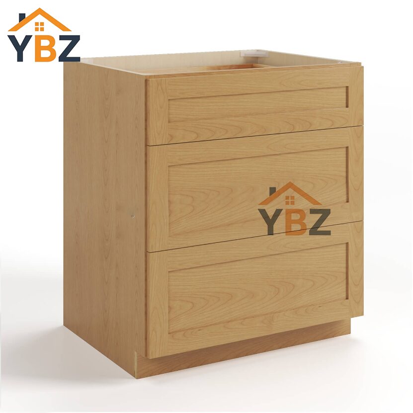 Treasure Chest Shaker Three Drawer Base