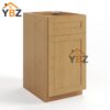 Treasure Chest Shaker Trash Base Cabinet