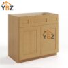 1 Treasure Chest Shaker Vanity Combo Cabinet