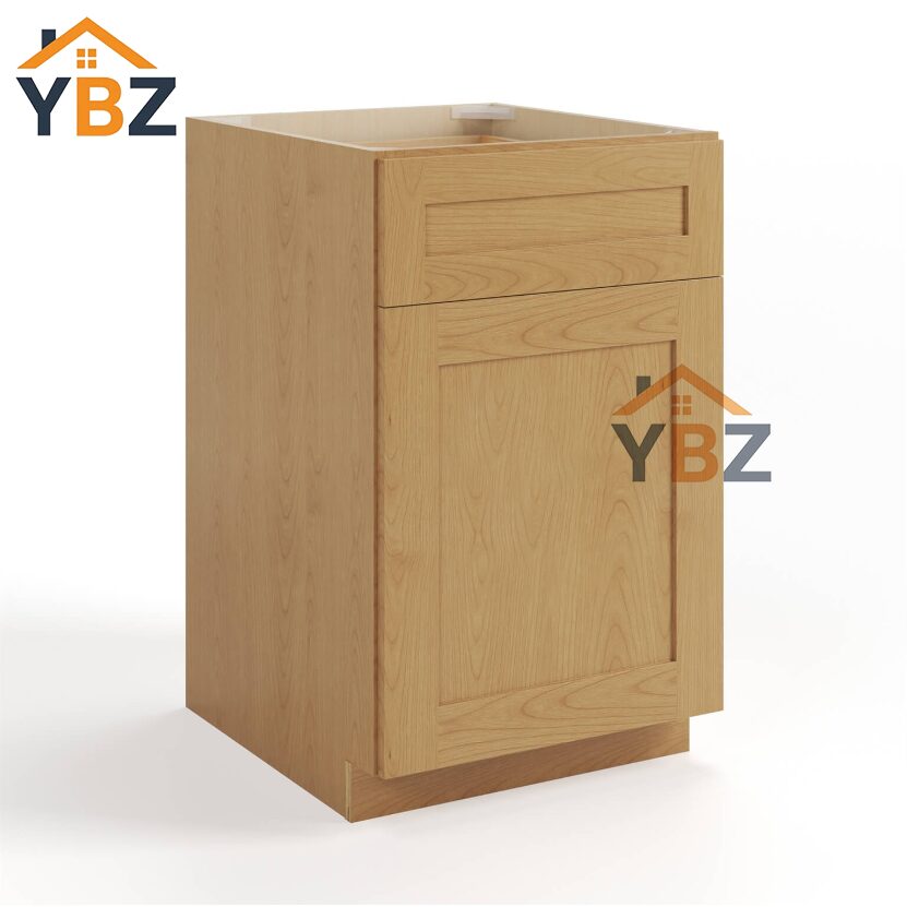 Treasure Chest Shaker Base Cabinet with Single Door & Drawer