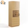 1 Treasure Chest Shaker 30″ 33″ W Oven Pantry Cabinet