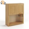 Treasure Chest Shaker Microwave Wall Cabinet