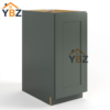 Green Shaker Base Cabinet – Full Height Door