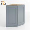 Gray Shaker Base End Cabinet