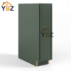 1 Slim Shaker Green Base Spice Drawers/Rack Cabinet/Full Height Door Base Cabinets Single Door