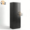 Charcoal Black Shaker Tall Pantry Cabinet 2 Doors/4 Doors