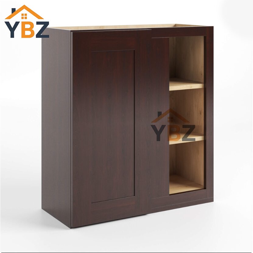 1 Shaker Espresso30″ 36″ 42″ H Wall Blind Cabinet