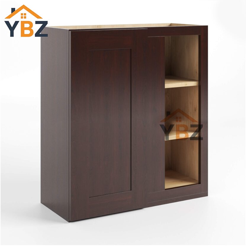 1 Shaker Espresso30″ 36″ 42″ H Wall Blind Cabinet
