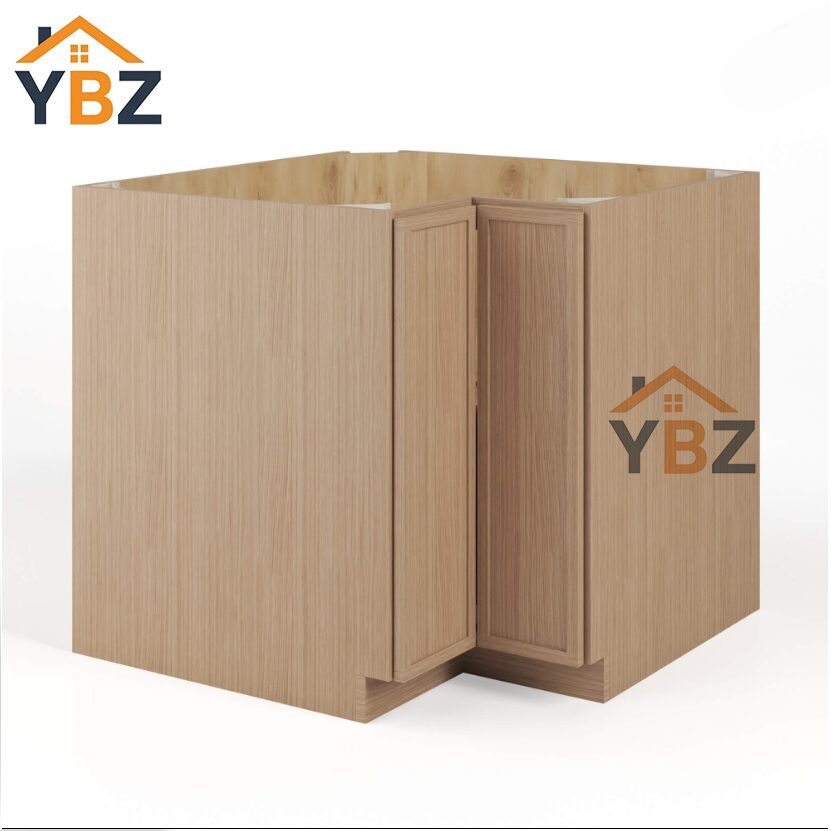 1 Slim Oak Shaker Lazy Susan Base Cabinet/Easy Reach Base Cabinet