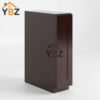 Shaker Espresso Base Spice Cabinet with 5 Drawers/Base Tray/ Pull Base Cabinet